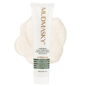 NIB Mudmasky Hair Mask Scalp Treatment and Miracle Shampoo